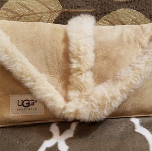 UGG Australia shearling/suede purse